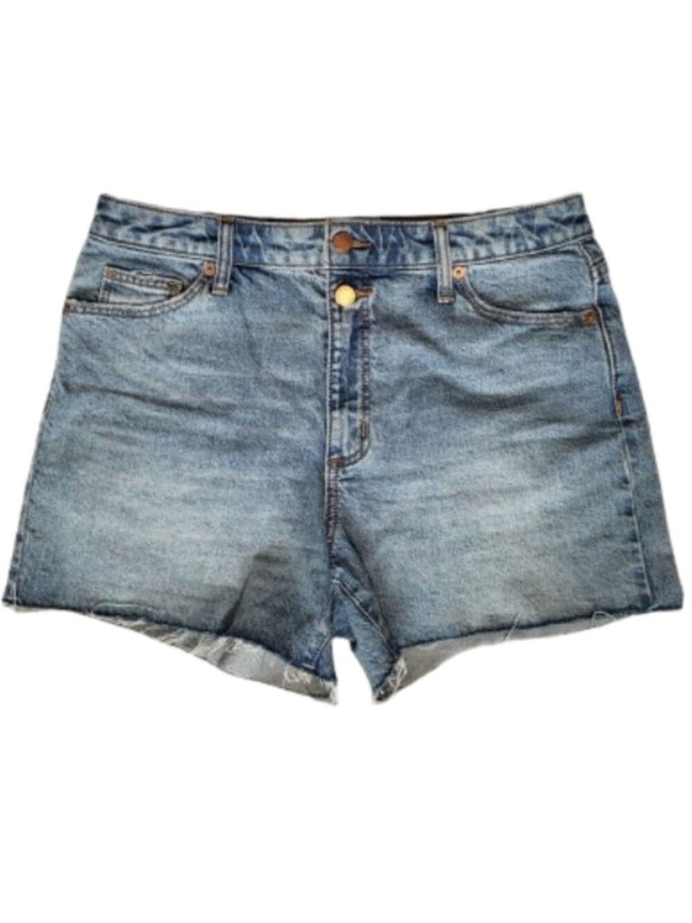 UNIVERSAL THREAD Vintage Midi Denim Blue Jean Cutoff Shorts - Women's 8/29 R